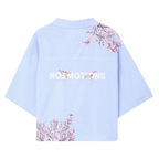 Noemotions Flower Shirt Light Blue