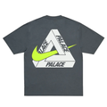 Palace x Nike Tri Swoosh T-Shirt Charcoal