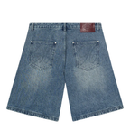 Maison Host Washed Denim Shortes