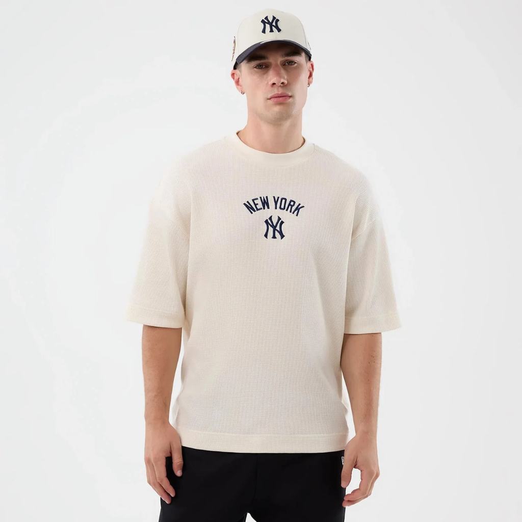 New Era Camiseta MLB Waffle New York Yankees Blanco