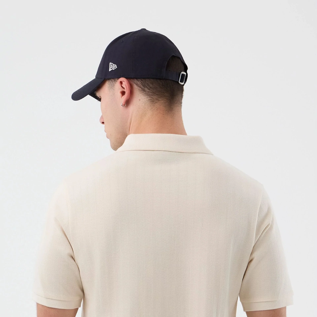 New Era Polo MLB Rib LA Dodgers Blanco