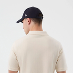 New Era Polo MLB Rib LA Dodgers Blanco