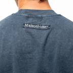 Maison Host Crest Navy Tee