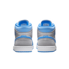 AIR JORDAN 1 MID UNIVERSITY BLUE GREY