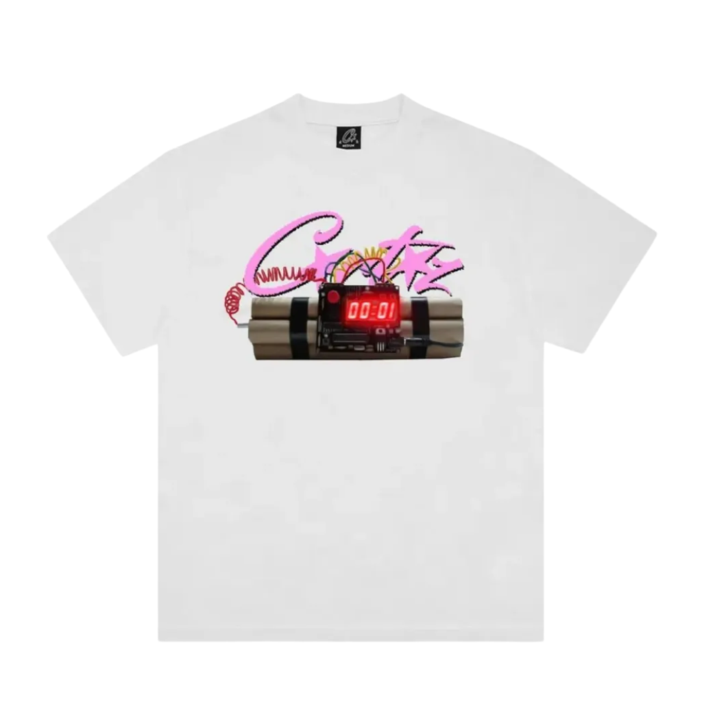 Corteiz No Time 4 Luv Tee White