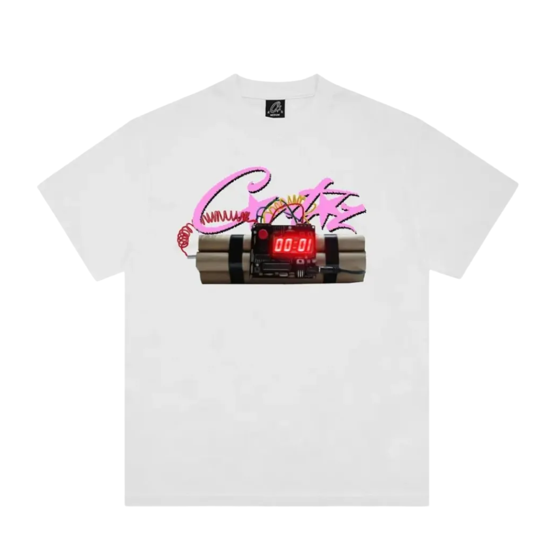 Corteiz No Time 4 Luv Tee White