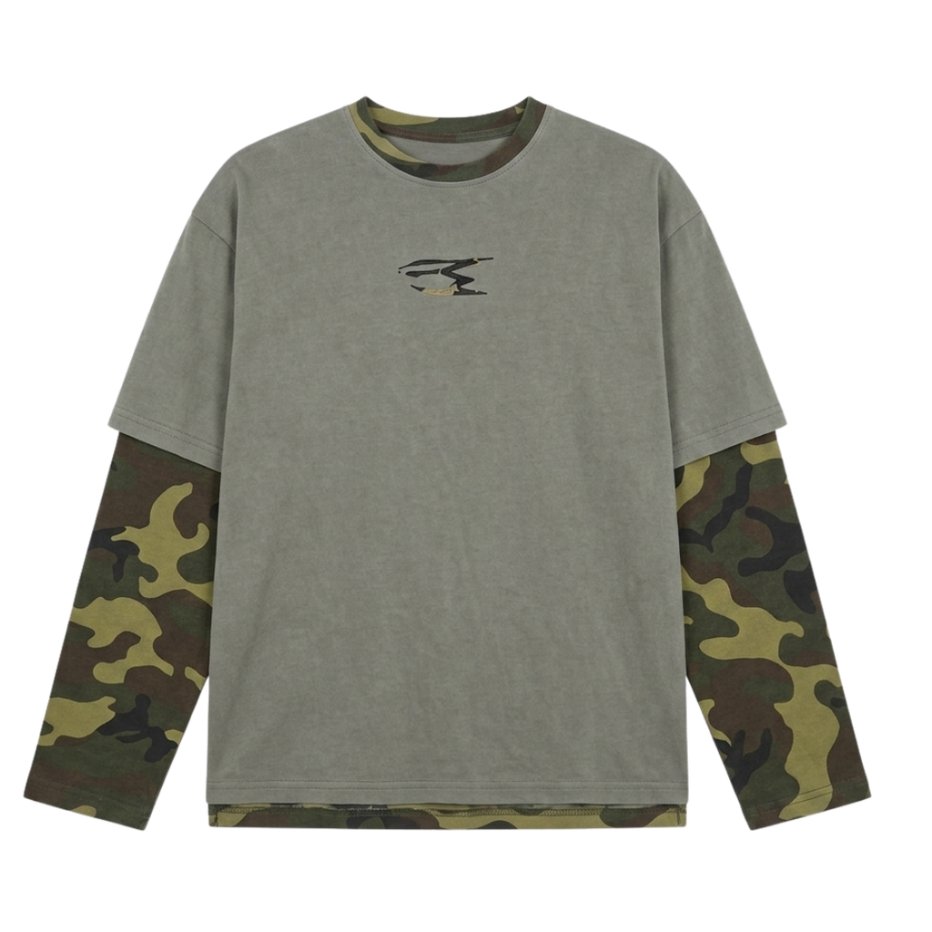 Noemotions Camo Dual Longsleeve