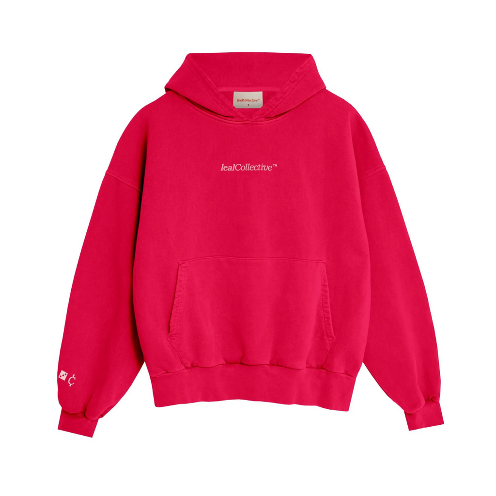 Leal Collective Pleasure Hoodie Rosso