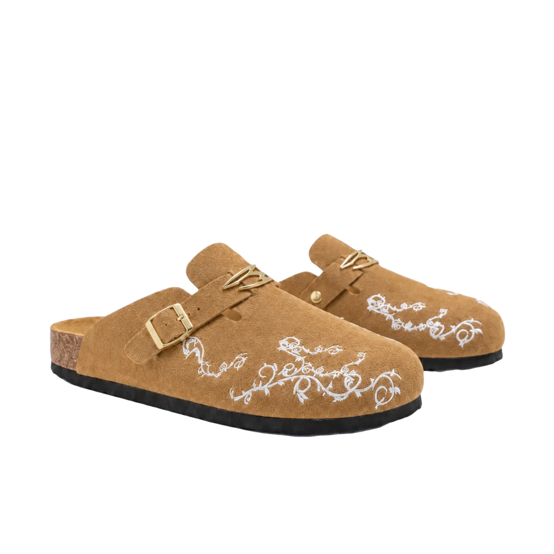 Noemotions Blossom Clogs Brown