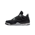 Air Jordan 4 Retro Black Canva