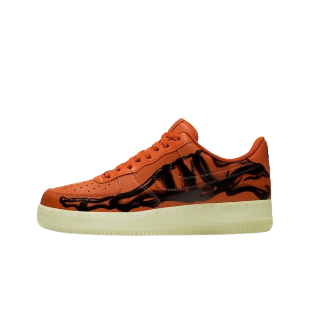 Nike Air Force 1 Low Orange Skeleton