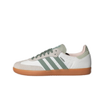 ADIDAS SAMBA Cloud White Silver Green
