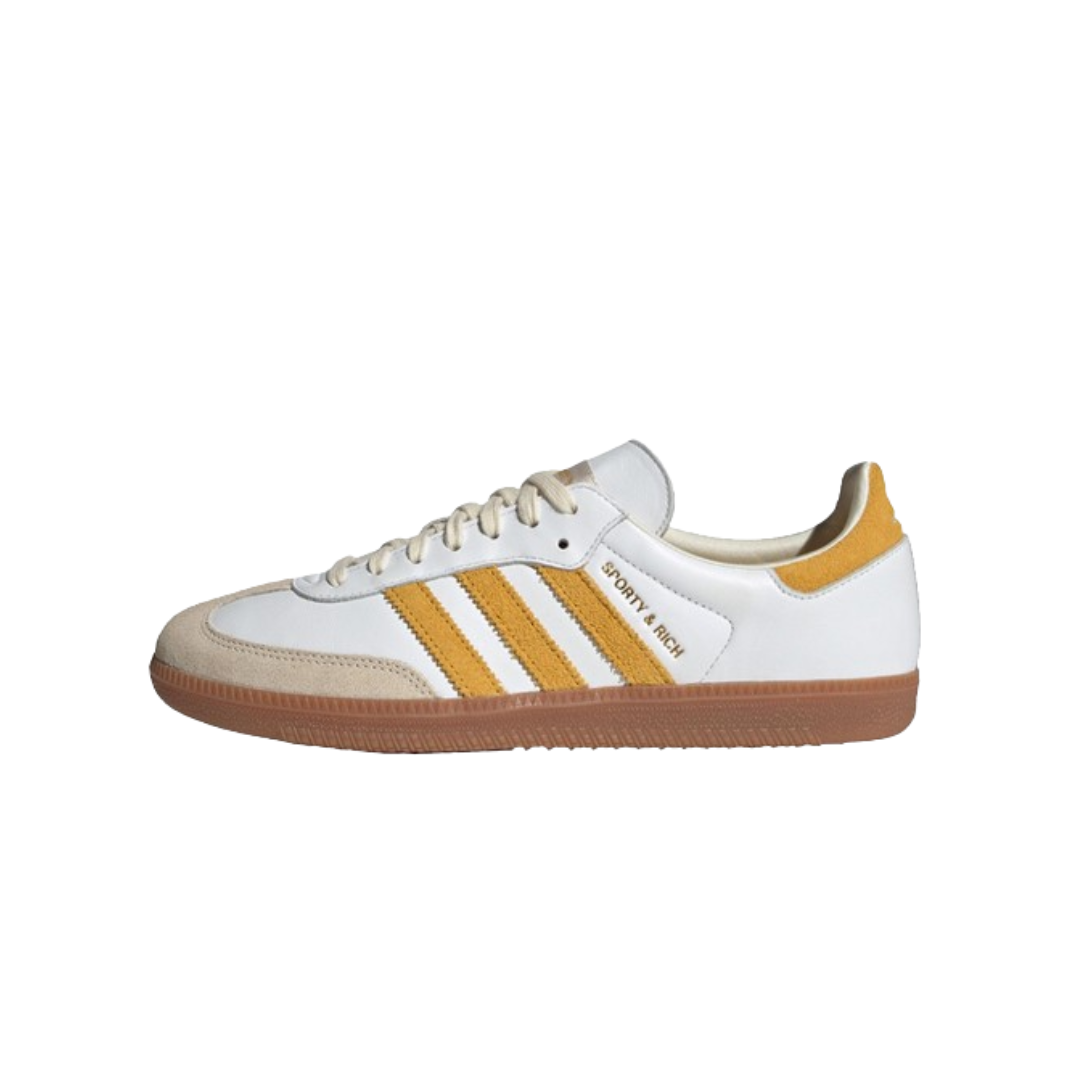 ADIDAS x Sporty & Rich Samba OG White Bold Gold