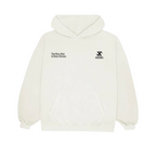 EXCESU Keep The Focus Beige Hoodie