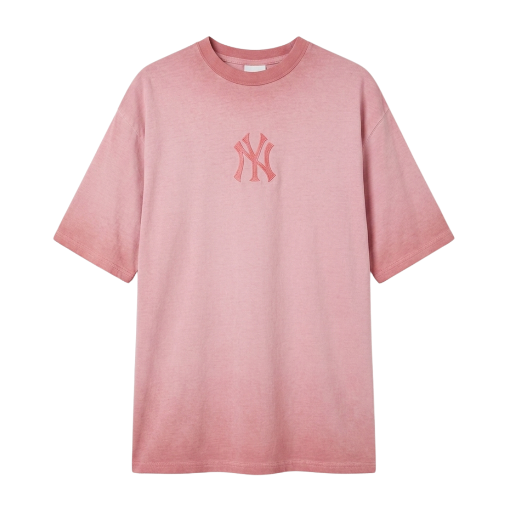 New Era New York Yankees MLB Logo Pink Tee