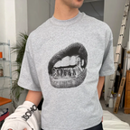 Maison Host Grilzz Grey Tee