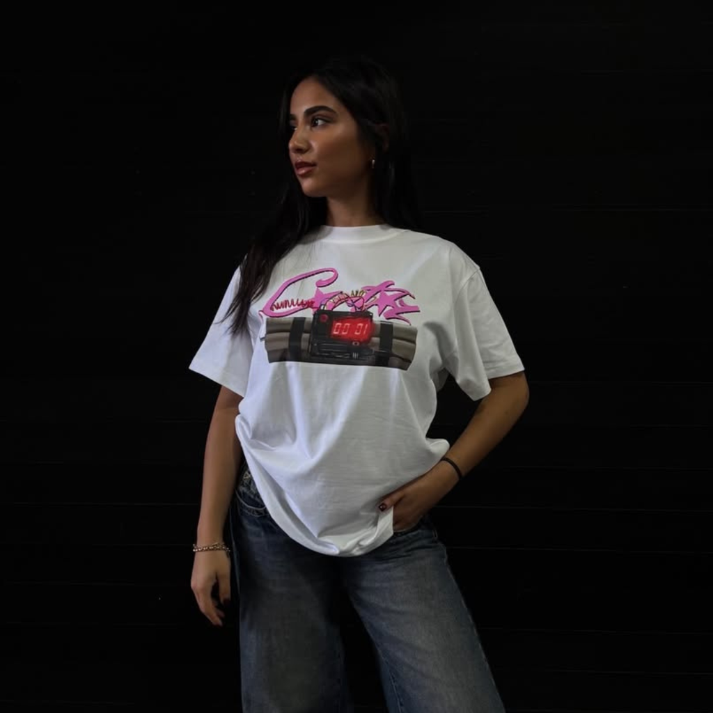 Corteiz No Time 4 Luv Tee White