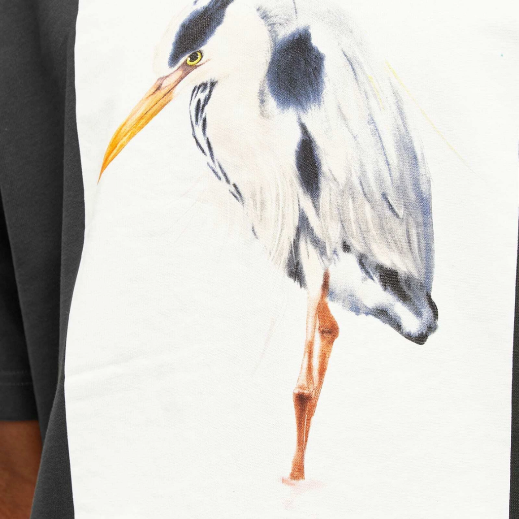 Heron Preston Heron Bird Painted Black Tee