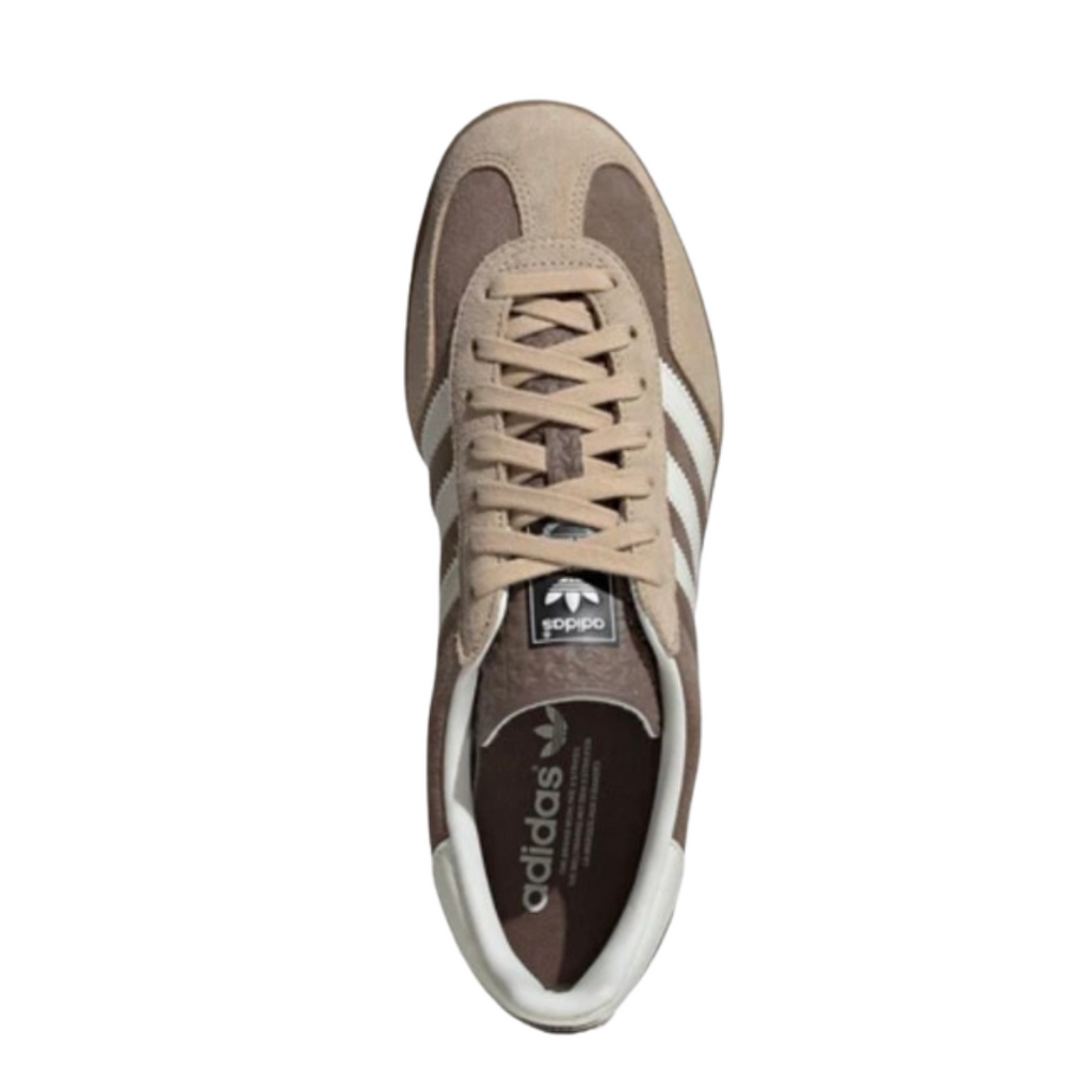 Adidas Gazelle Indoor Earth Strata Cloud White