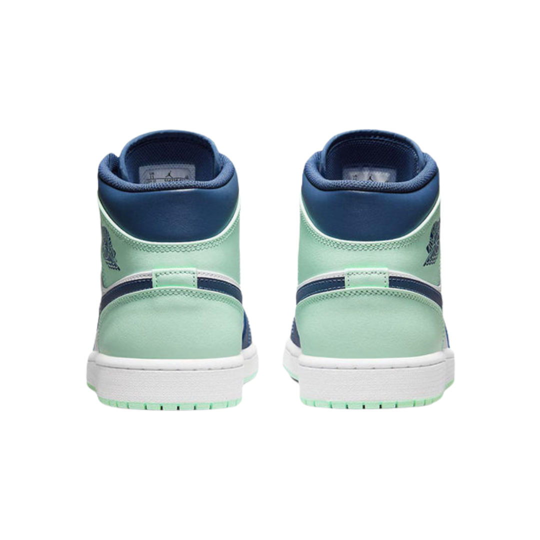 JORDAN 1 MID MYSTIC NAVY MINT