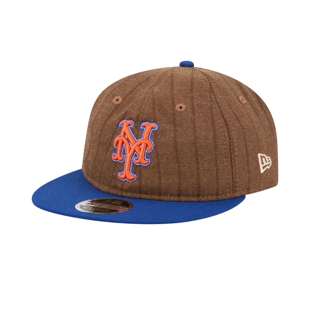 New Era 9FIFTY Wool Pinstripe New York Mets