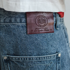 Maison Host Washed Denim Shortes