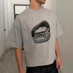 Maison Host Grilzz Grey Tee