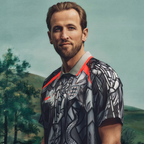 Palace x Nike England Dri-Fit Football Jersey Pewter Grey