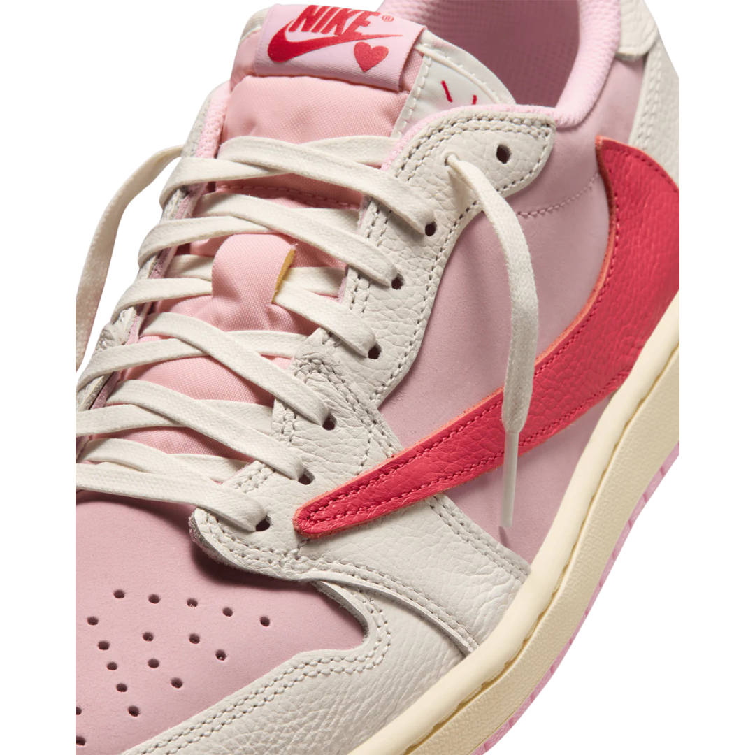 Jordan 1 Low x Travis Scott Sail Tropical Pink