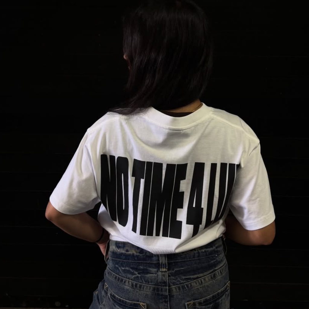 Corteiz No Time 4 Luv Tee White