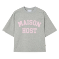 Maison Host Spray Varsity Grey Tee
