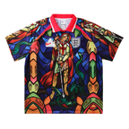 Palace x Nike England Dri-Fit Football Jersey Bright Crimson