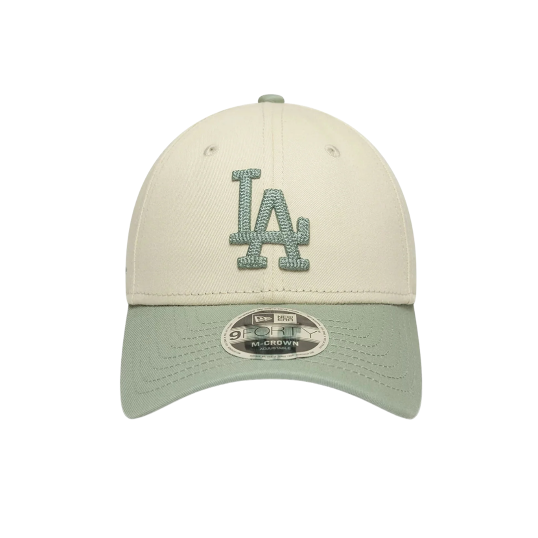 New Era 9FORTY Side Script LA Dodgers Green