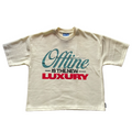 ÜRCO CREAM OFFLINE BOXY TEE