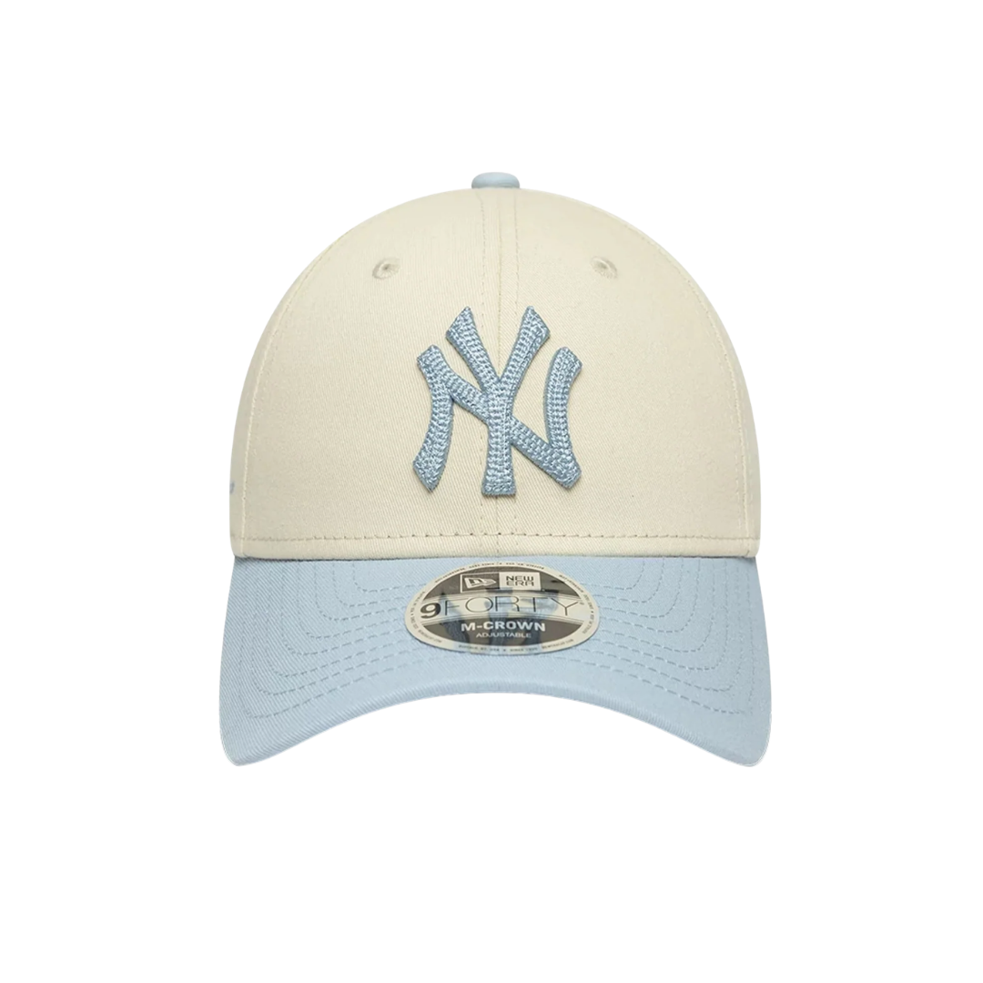 New Era 9FORTY Side Script NY Yankees Blue