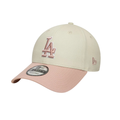 New Era 9FORTY Side Script LA Dodgers Pink