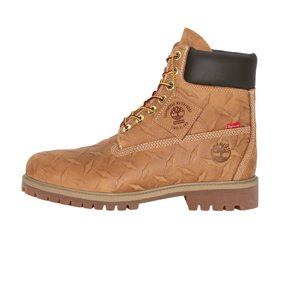 Timberland x Supreme 6" Premium Supreme Diamond Plate Wheat