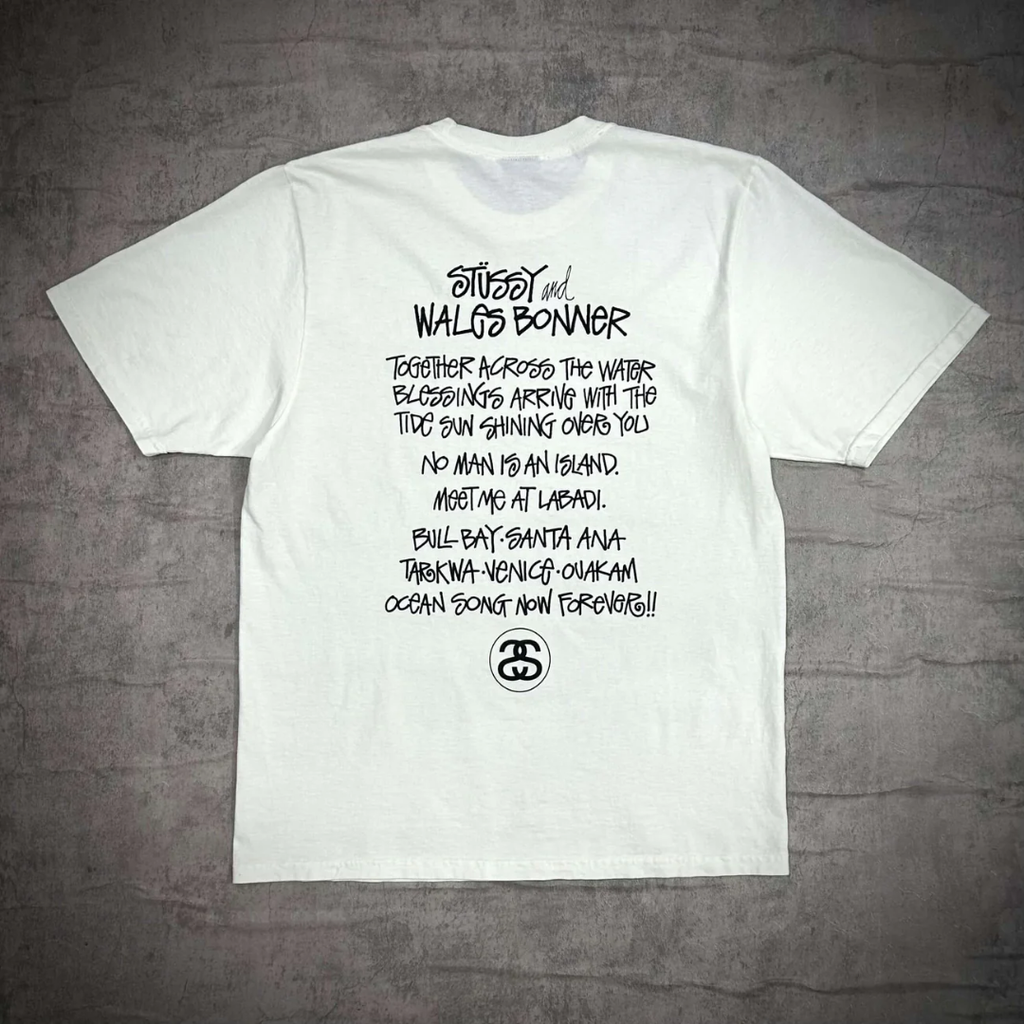 Stussy x Wales Bonner Ocean Song Tee Ivory