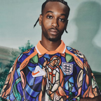 Palace x Nike England Dri-Fit Football Jersey Bright Crimson