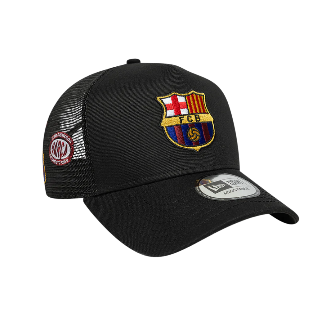 New Era Trucker FC Barcelona Black