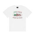 Corteiz x Denim Tears OG Alcatraz Tee White