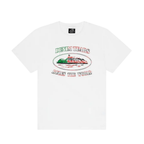 Corteiz x Denim Tears OG Alcatraz Tee White