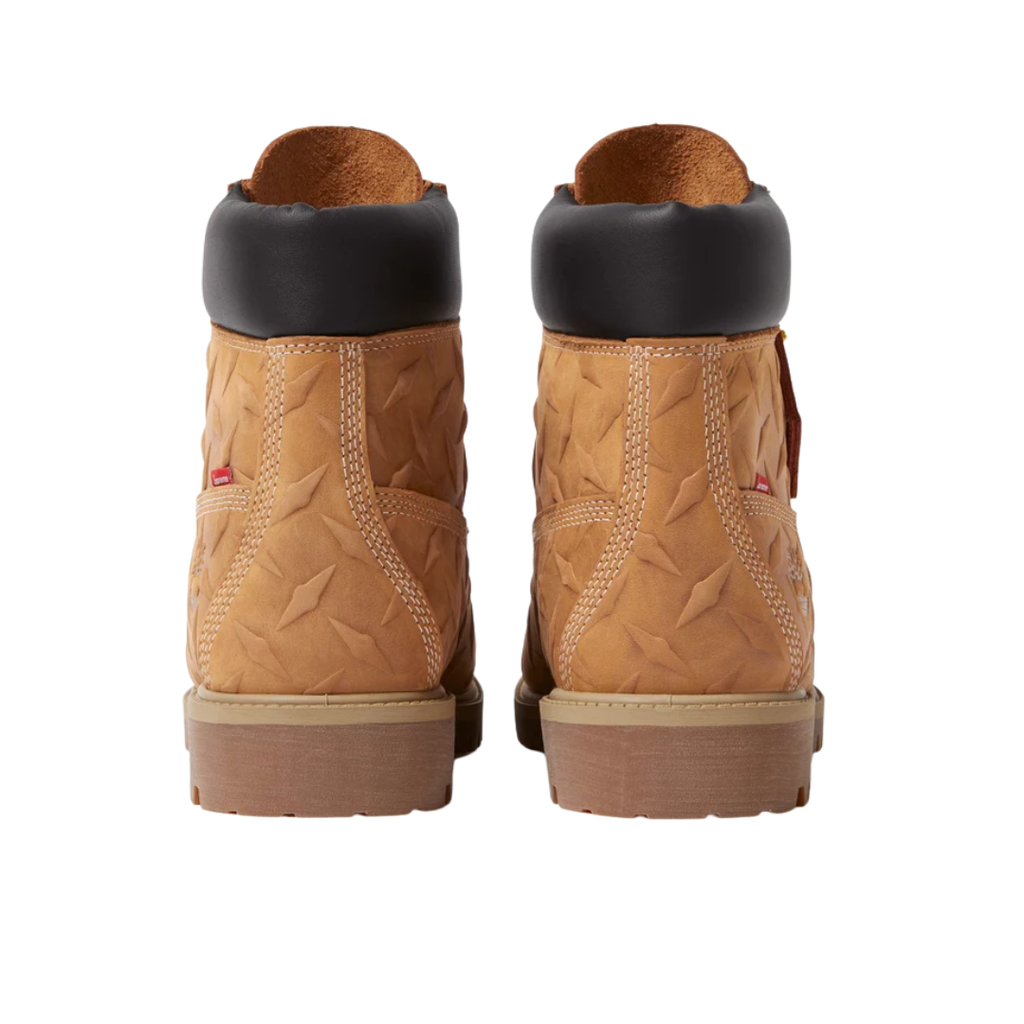 Timberland x Supreme 6" Premium Supreme Diamond Plate Wheat