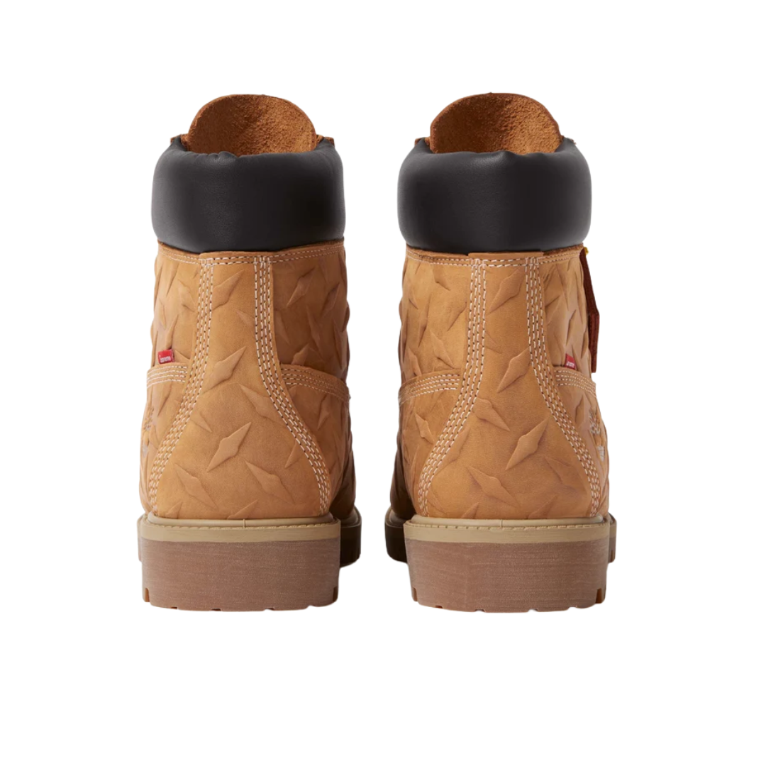 Timberland x Supreme 6" Premium Supreme Diamond Plate Wheat