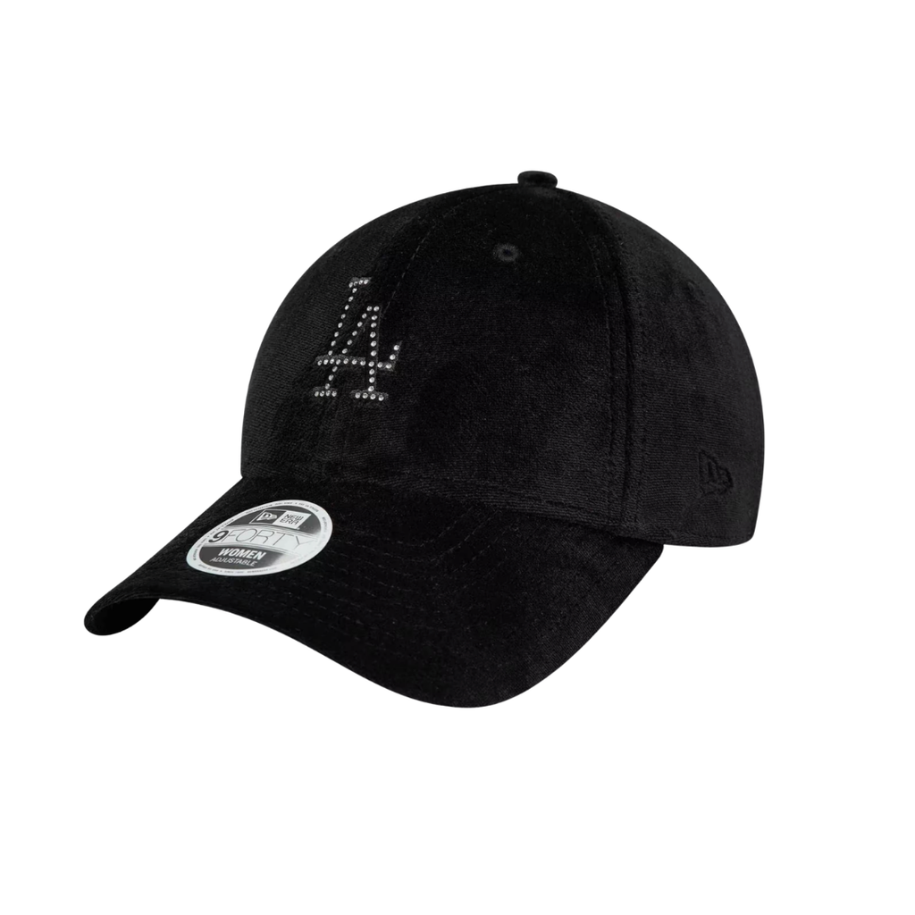 New Era 9FORTY Velour Diamond LA Dodgers Black