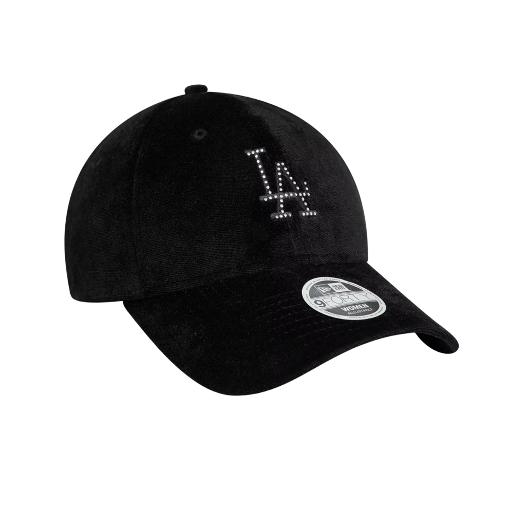 New Era 9FORTY Velour Diamond LA Dodgers Black