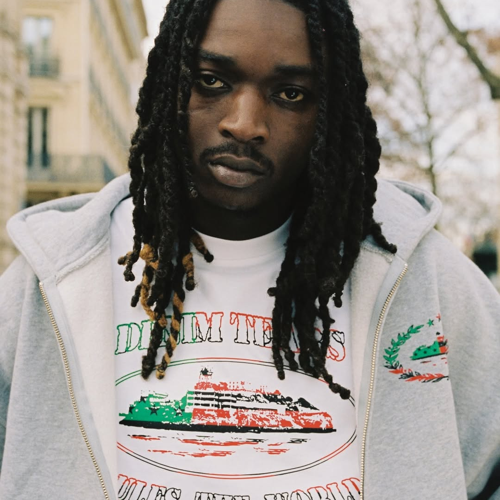 Corteiz x Denim Tears OG Alcatraz Tee White
