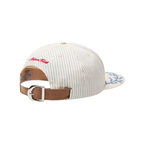 Maison Host Crest Striped Cap