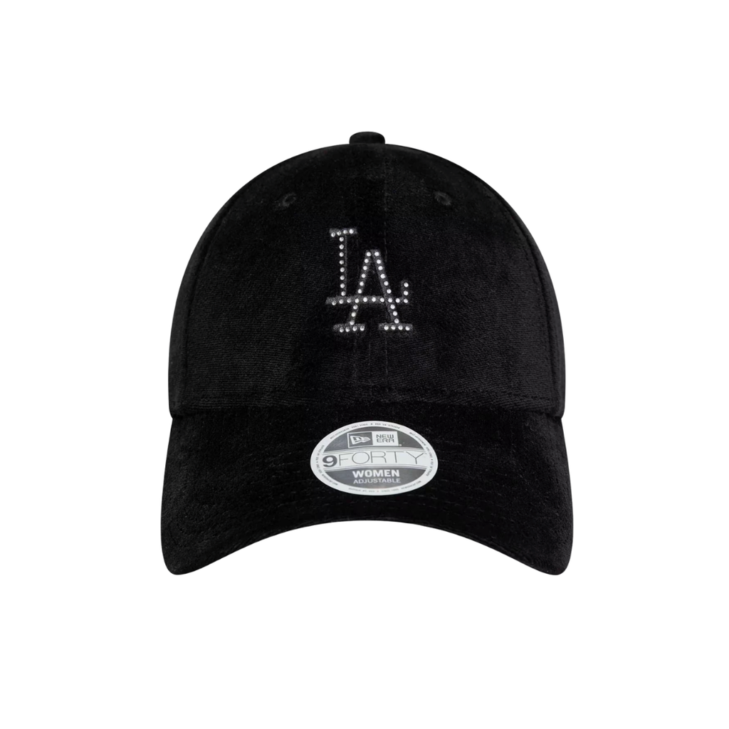 New Era 9FORTY Velour Diamond LA Dodgers Black