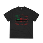 Corteiz x Denim Tears OG Alcatraz Tee Black